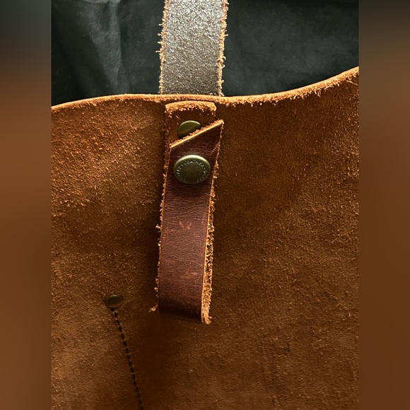 Portland Leather Goods Medium Classic Tote GUC - Picture 5 of 16